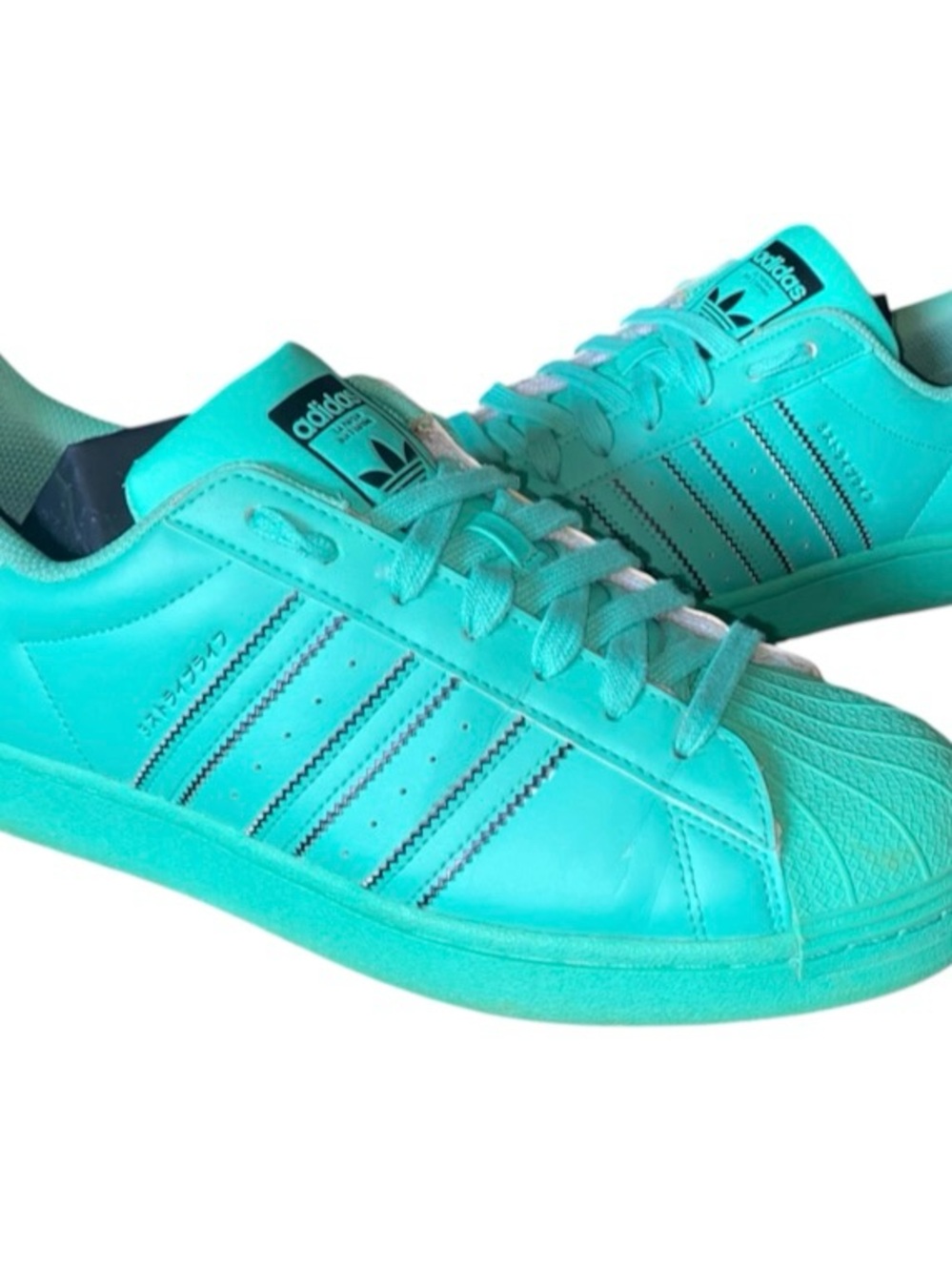 Adidas Superstar Hi-Res Green Men's Size 10 Sneakers Shoes GV9444